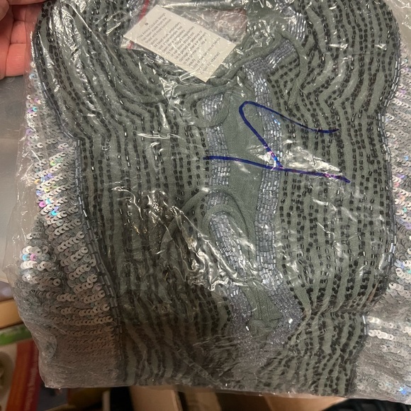 Hand made sequined jacket - Picture 11 of 11